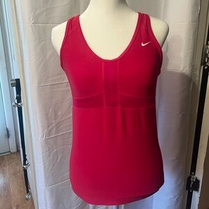 Dri fit Nike Womens Tank Top Small Pink Sleeveless
